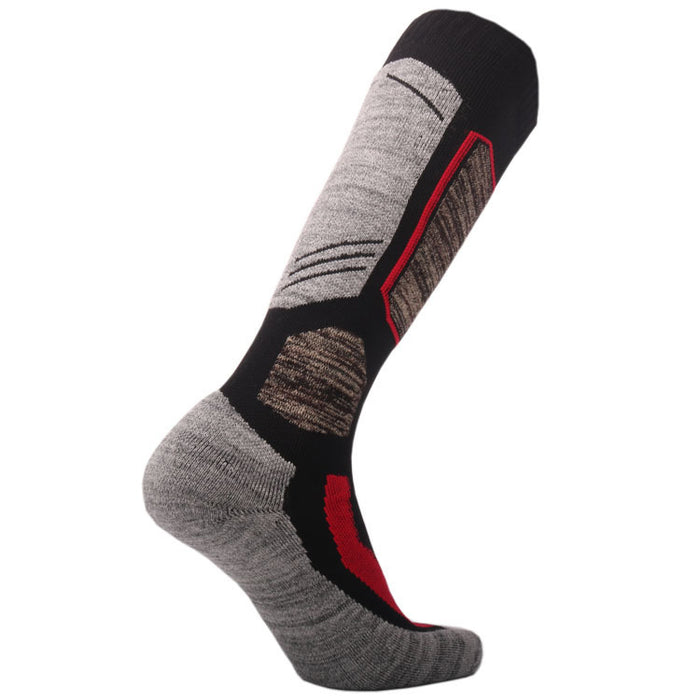 Ski socks outdoor sports thickening hiking socks towel bottom