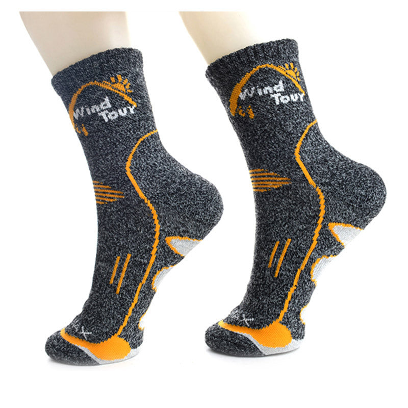 Men's And Women's Hiking And Running Sweat-absorbing Basketball Socks