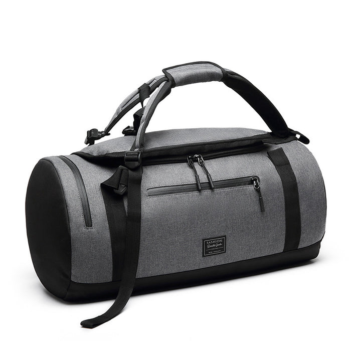 Large capacity wet and dry gym bag