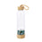 Natural crystal gravel water bottle