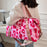 Women Travel Duffel Bag Cow Pattern Handbag Fitness Sports Shoulder Bags