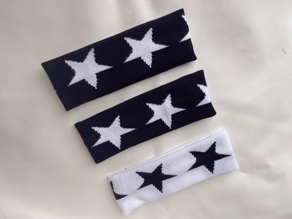 Five Pointed Star Headband Elastic