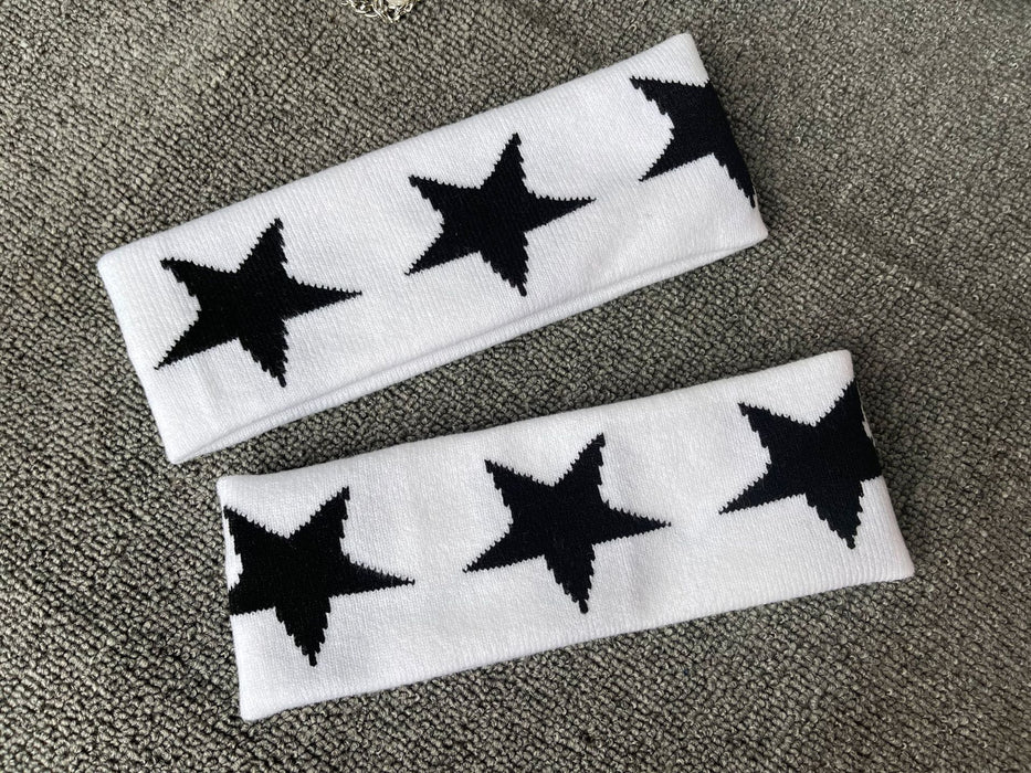 Five Pointed Star Headband Elastic