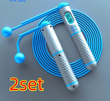 Intelligent Counting Rope Skipping Weight-Bearing Exercise Fitness Student Test Skipping Rope Core Wire Private Model Source