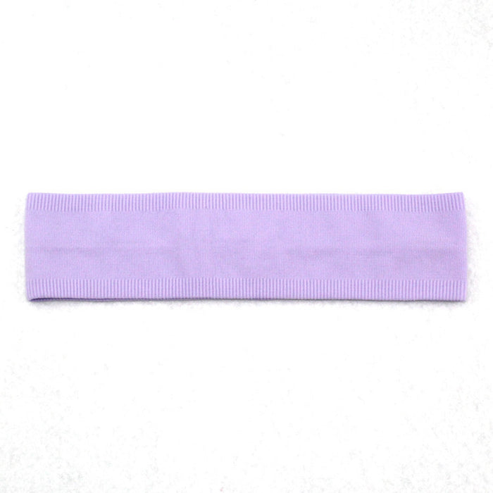 Non-slip Sports Antiperspirant Headband Nylon Monochromatic Headband Headwear